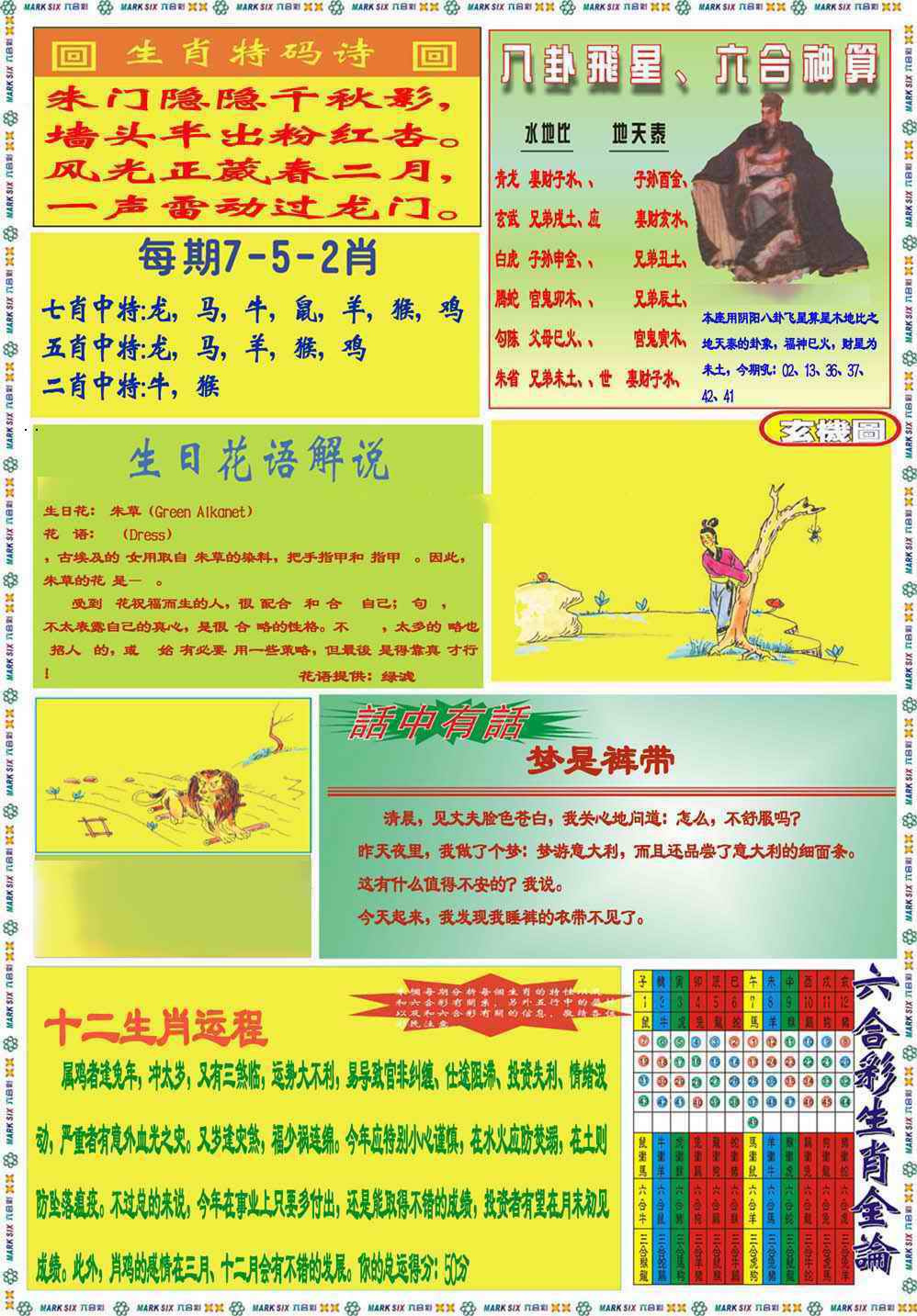 038期马经B(新图推荐)[图]